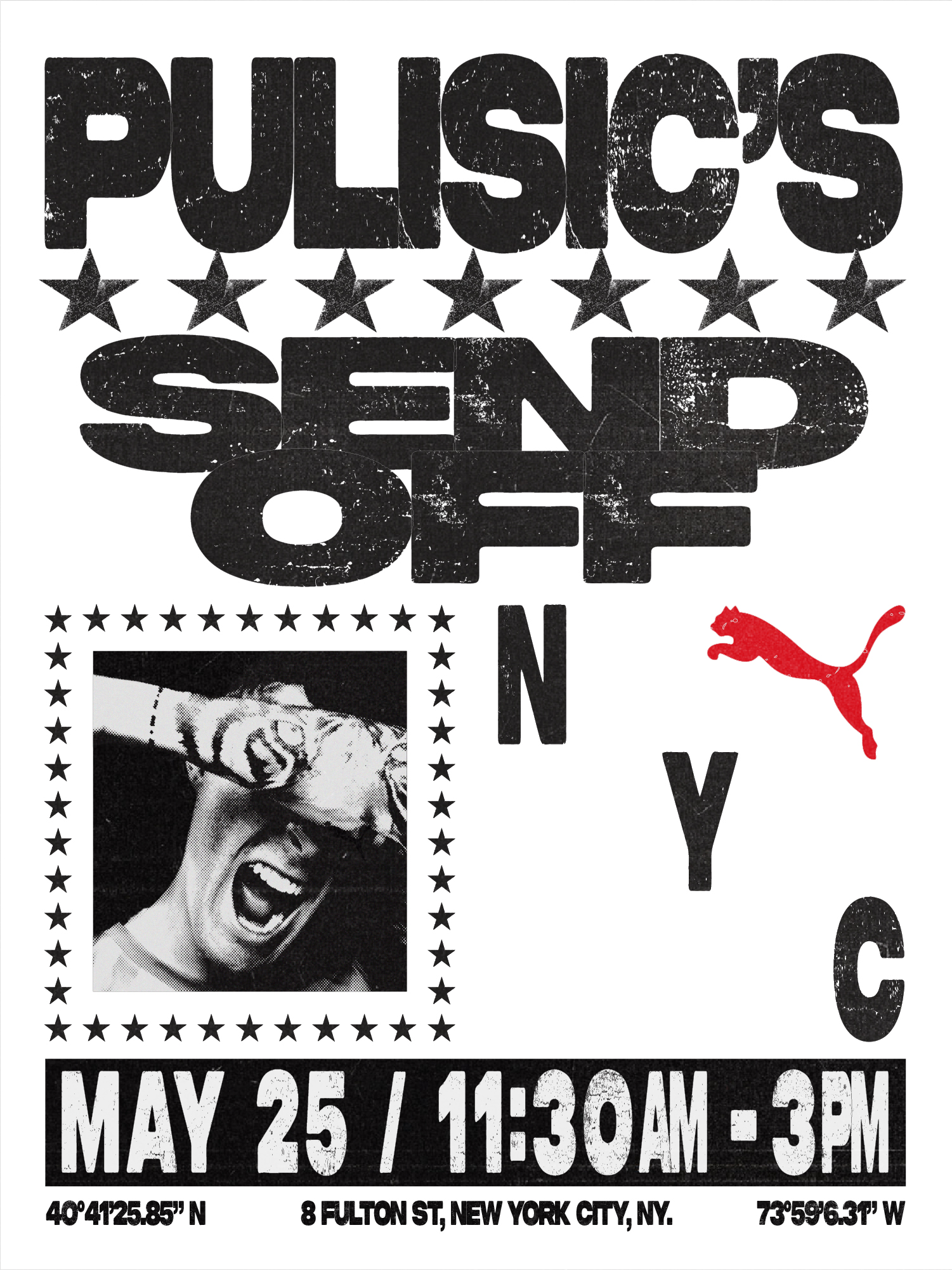 Christian Pulisic NYC Send-Off with PUMA