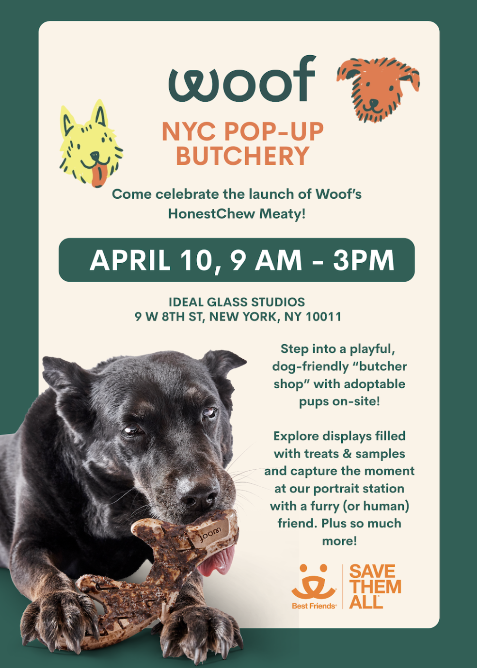 Woof’s NYC Pop-Up Butchery