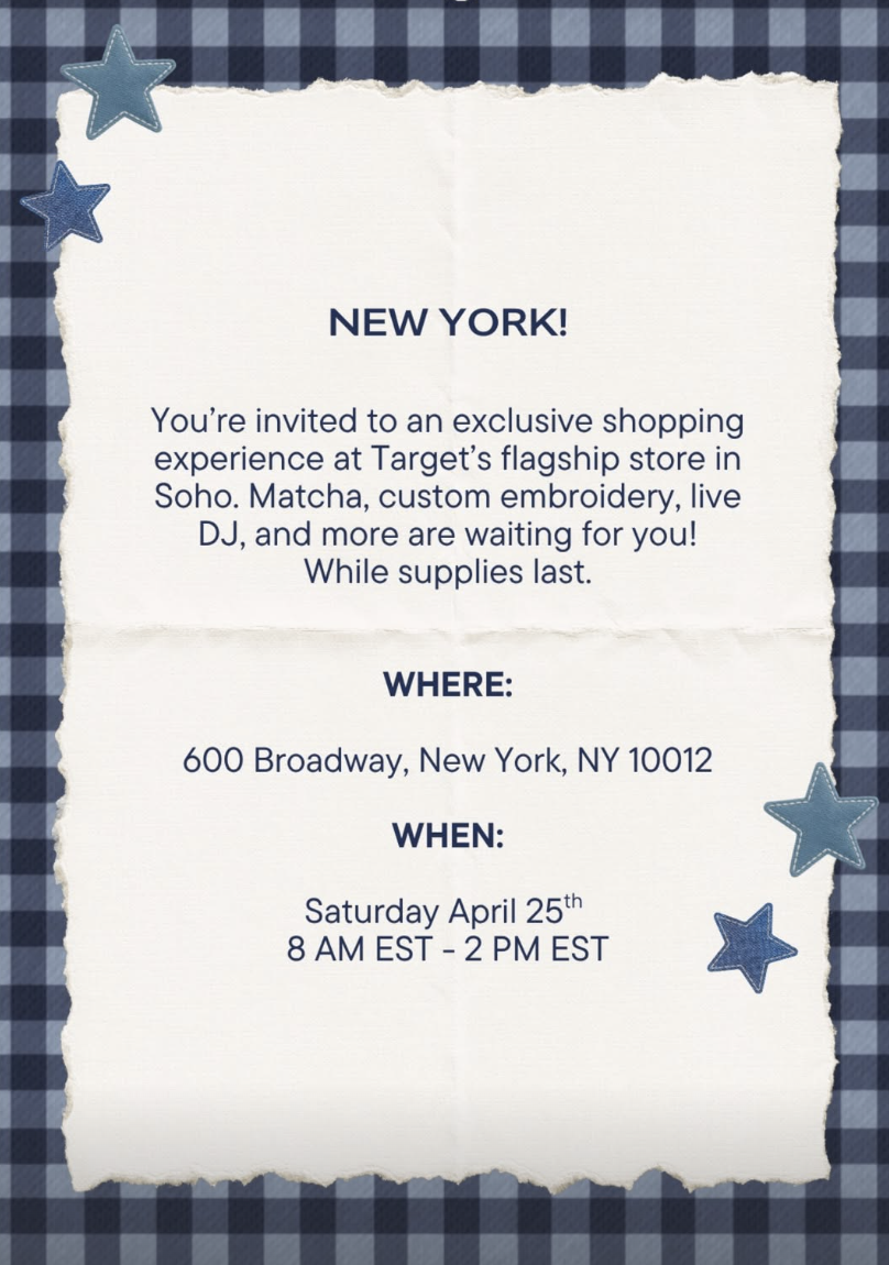 Parke x Target Launch Party