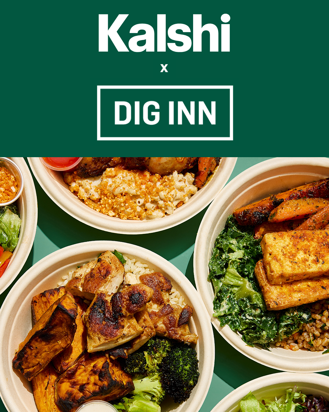Kalshi x Dig Inn $15 Gift Cards