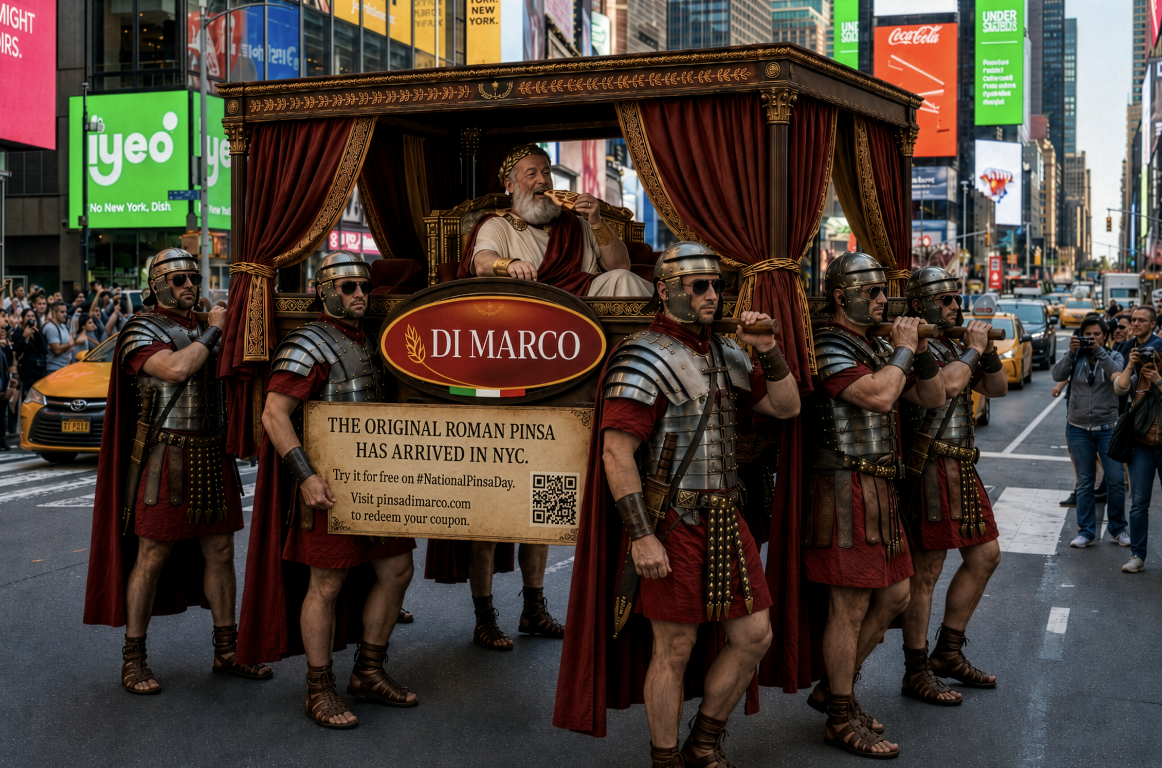 National Pinsa Day by Di Marco