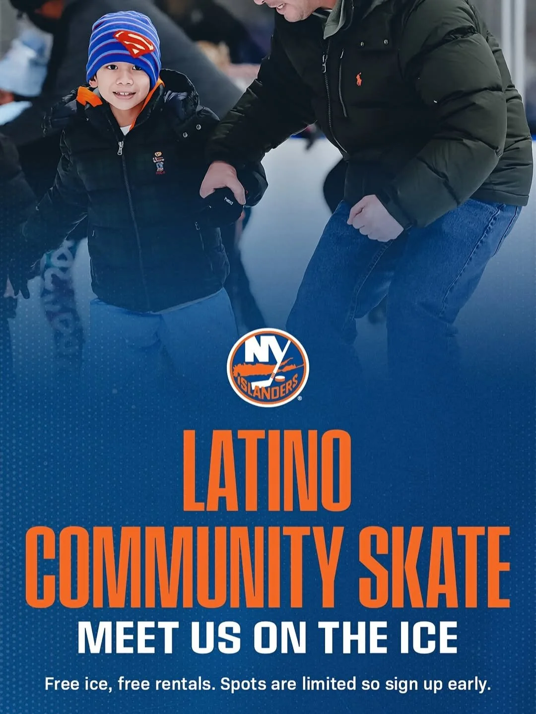 NY Islanders Latino Community Skate Day
