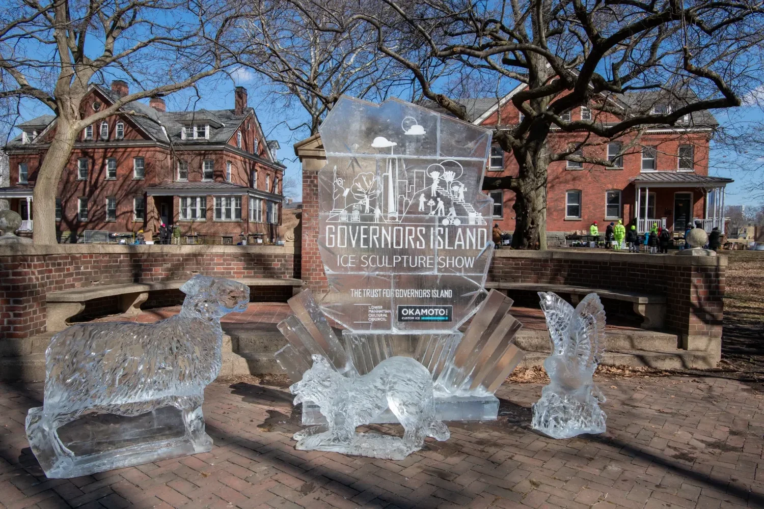 5th Annual Governors Island Ice Sculpture Show