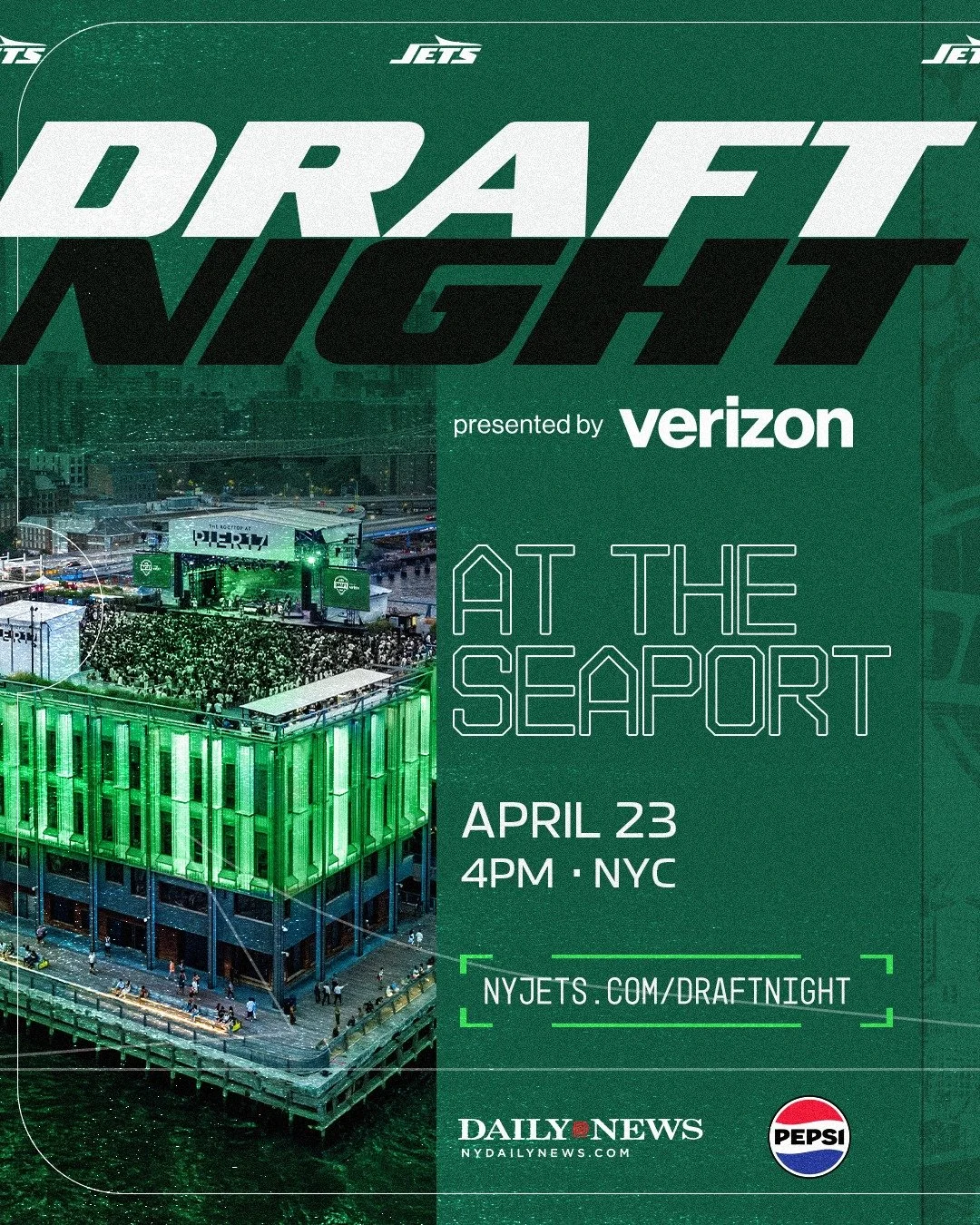 Draft Night with the NY Jets
