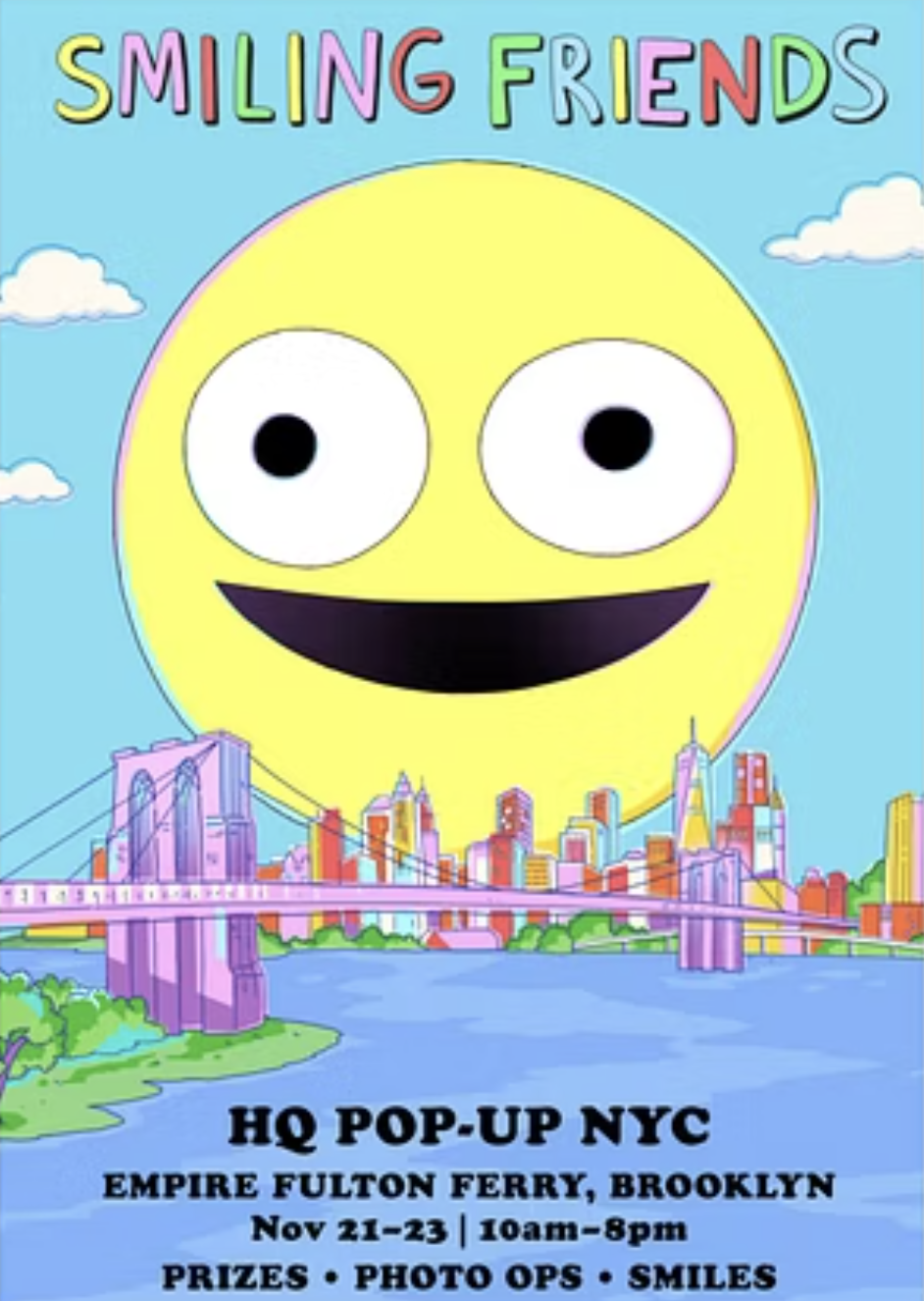Smiling Friends HQ Pop-Up