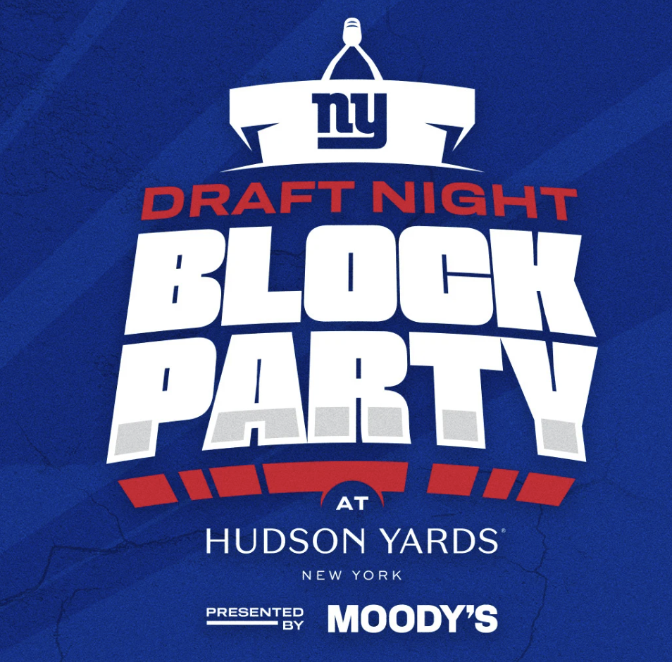 Giants Draft Night Block Party