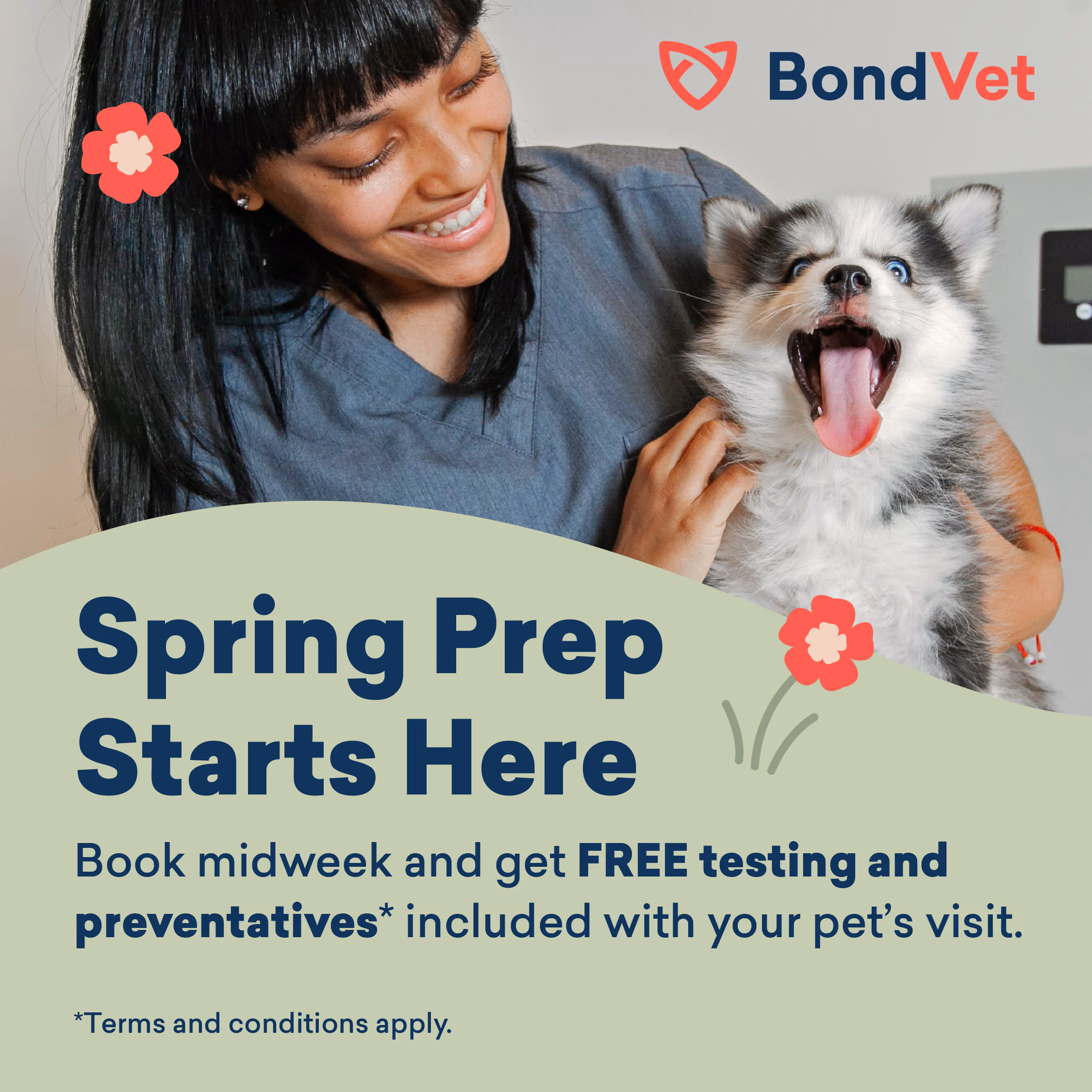Bond Vet Spring Wellness Promo