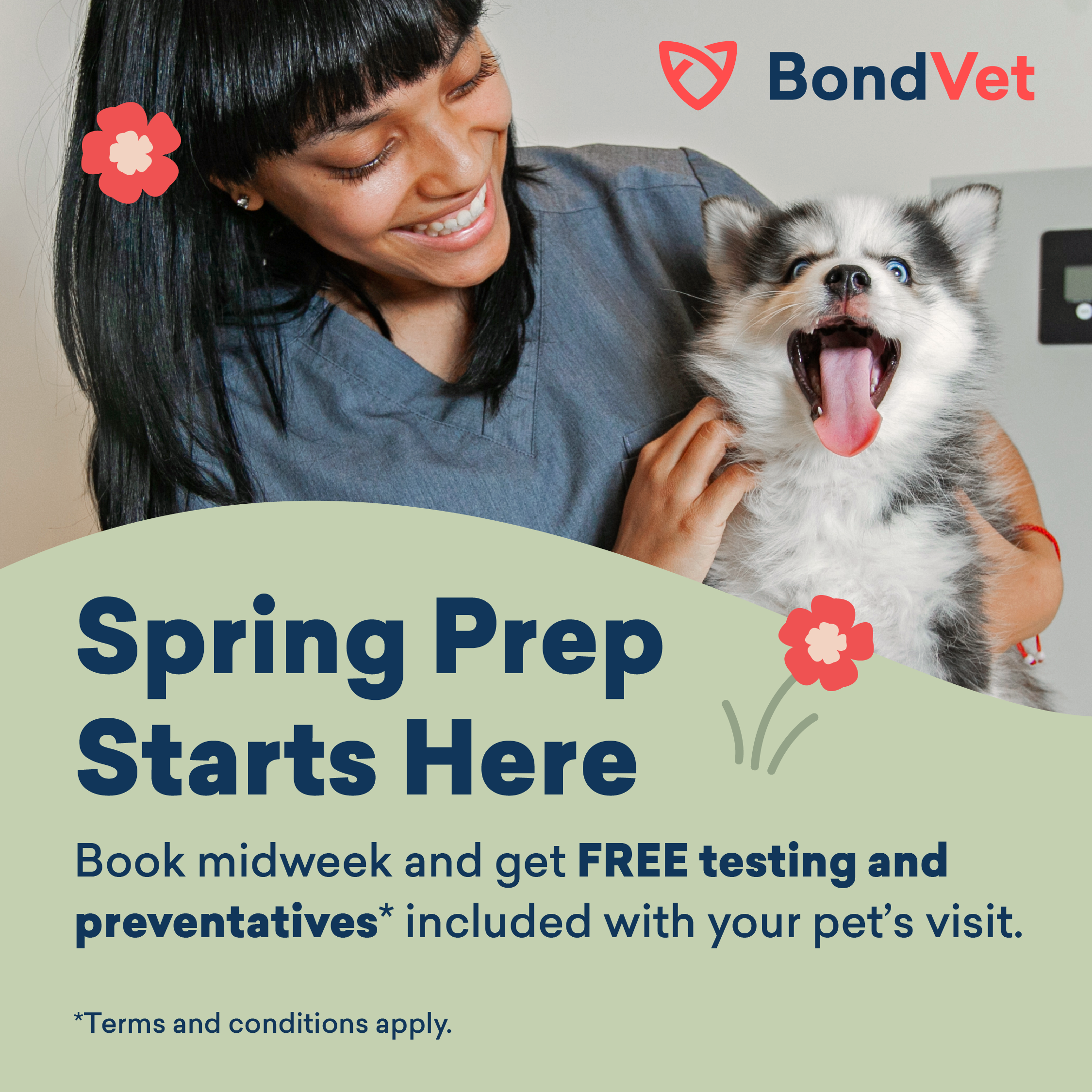 Bond Vet Spring Wellness Promo