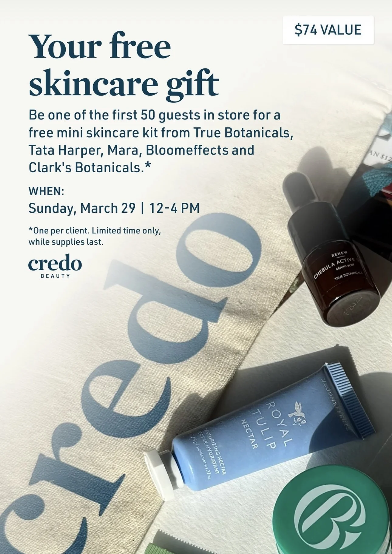 Credo Beauty Free Mini Skincare Kit
