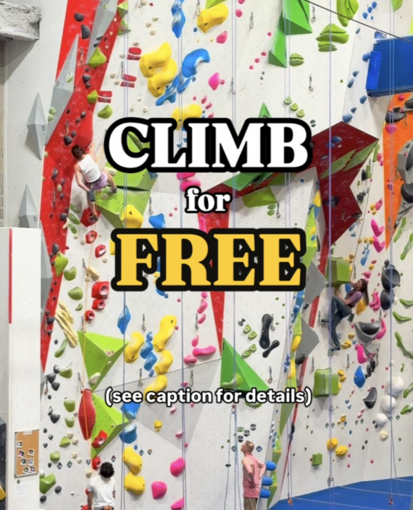 Movement Gyms Free Climbing Day