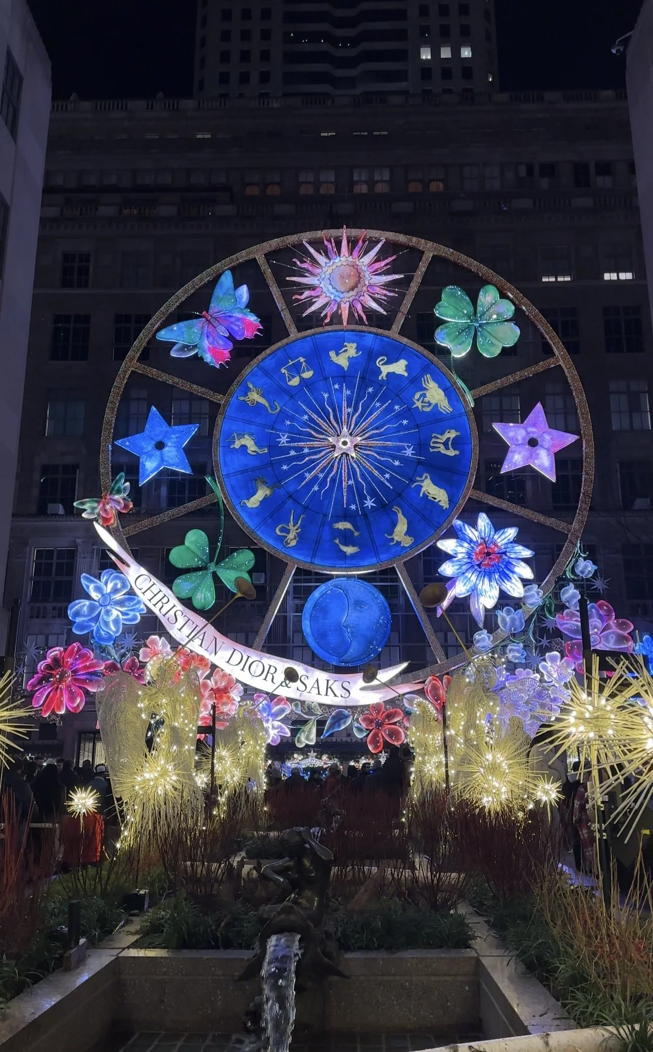 Saks Fifth Avenue Holiday Light Show 2025