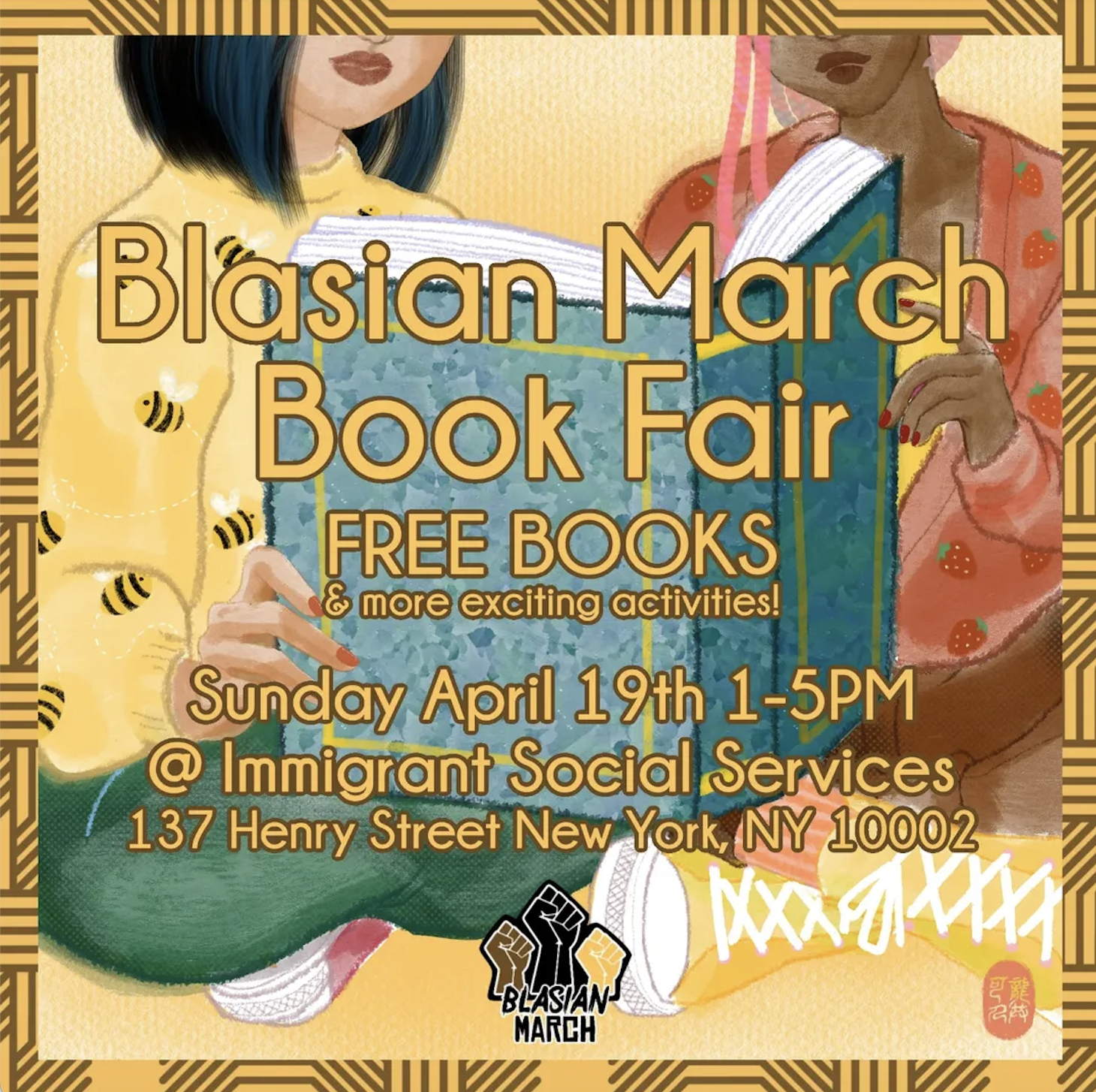 Blasian March Book Fair