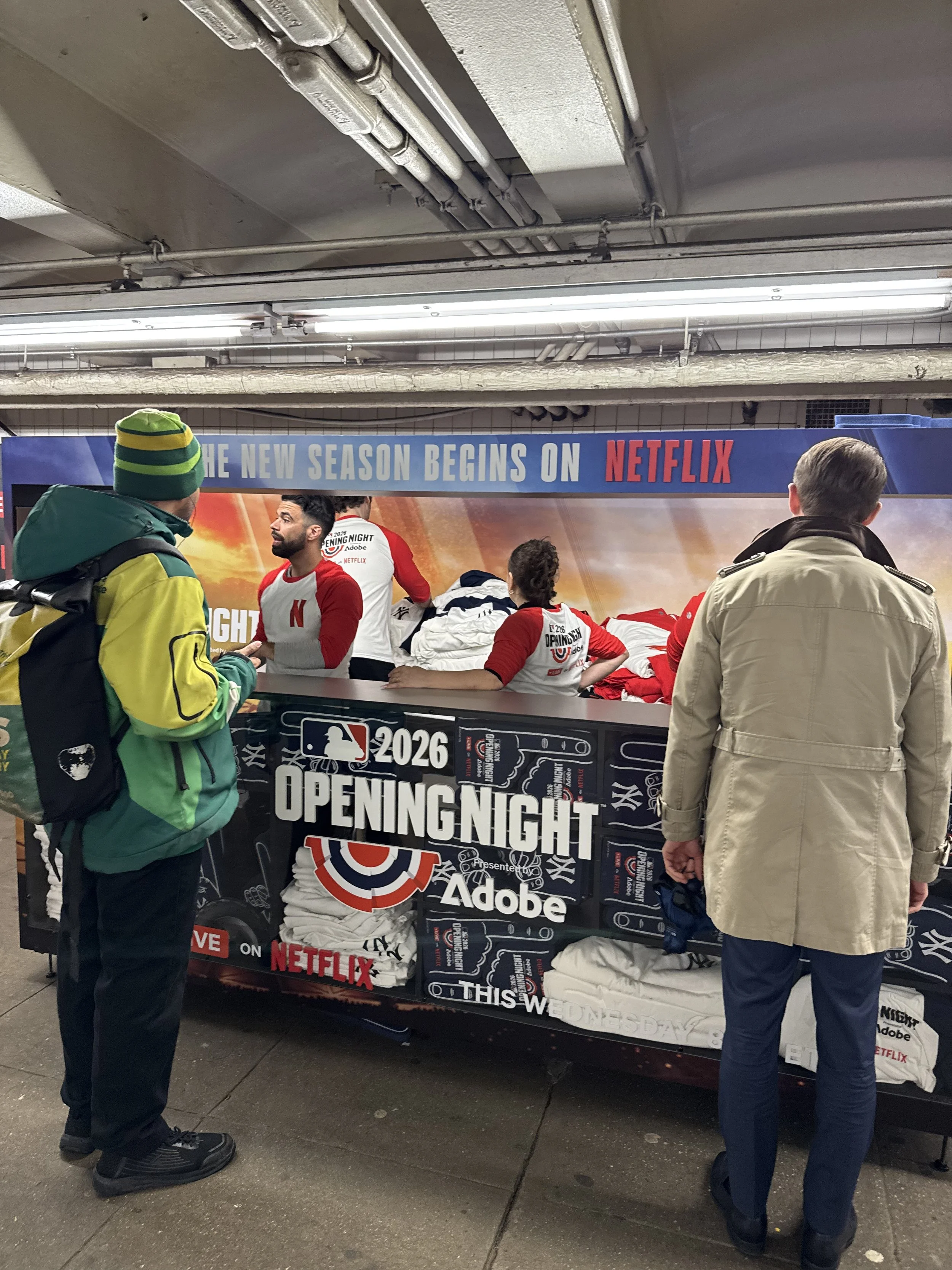 Netflix MLB Opening Night Pop-Up
