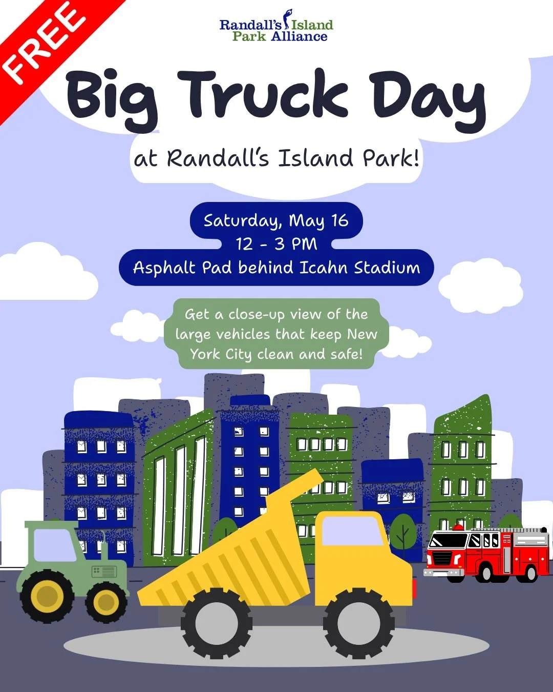 Big Truck Day at Randall's Island Park