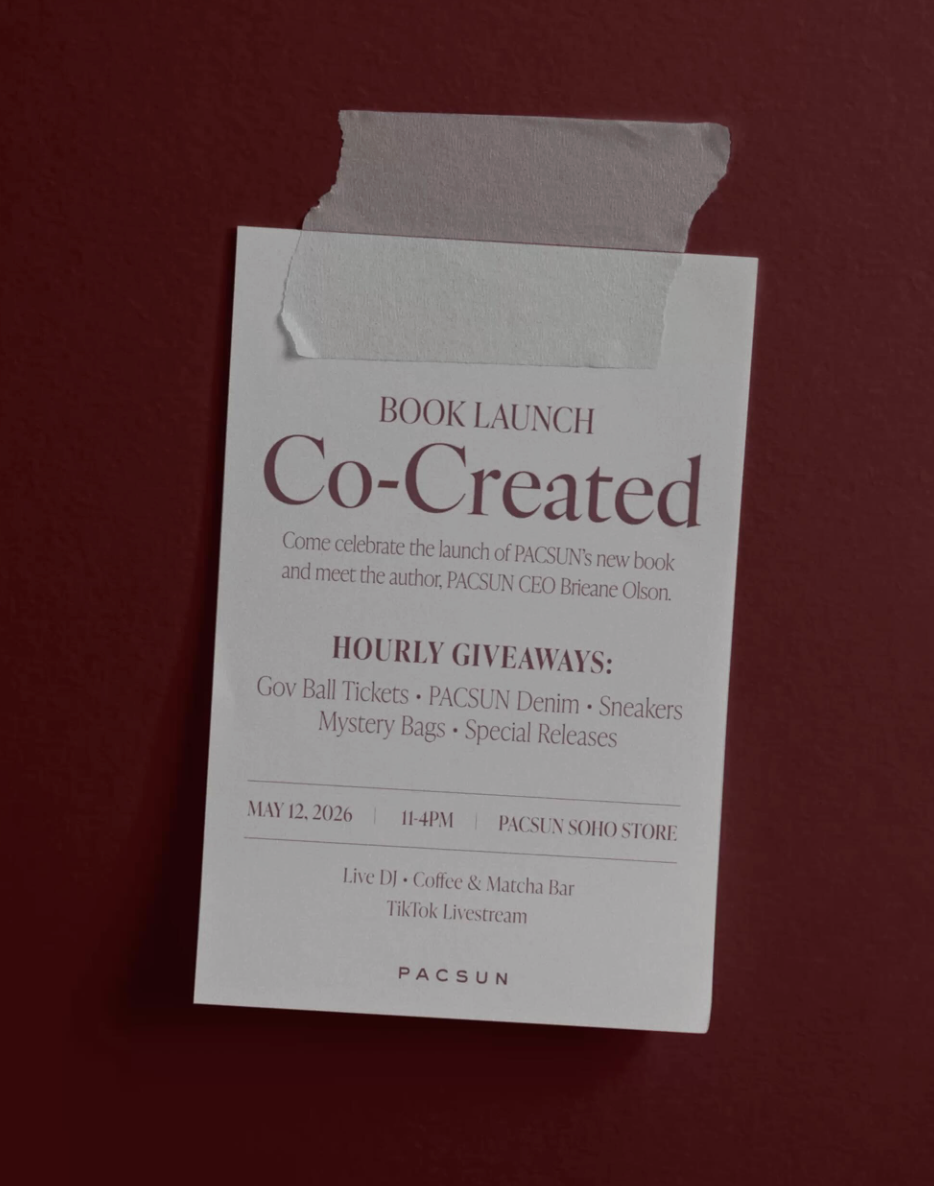 PacSun Co-Created Book Launch