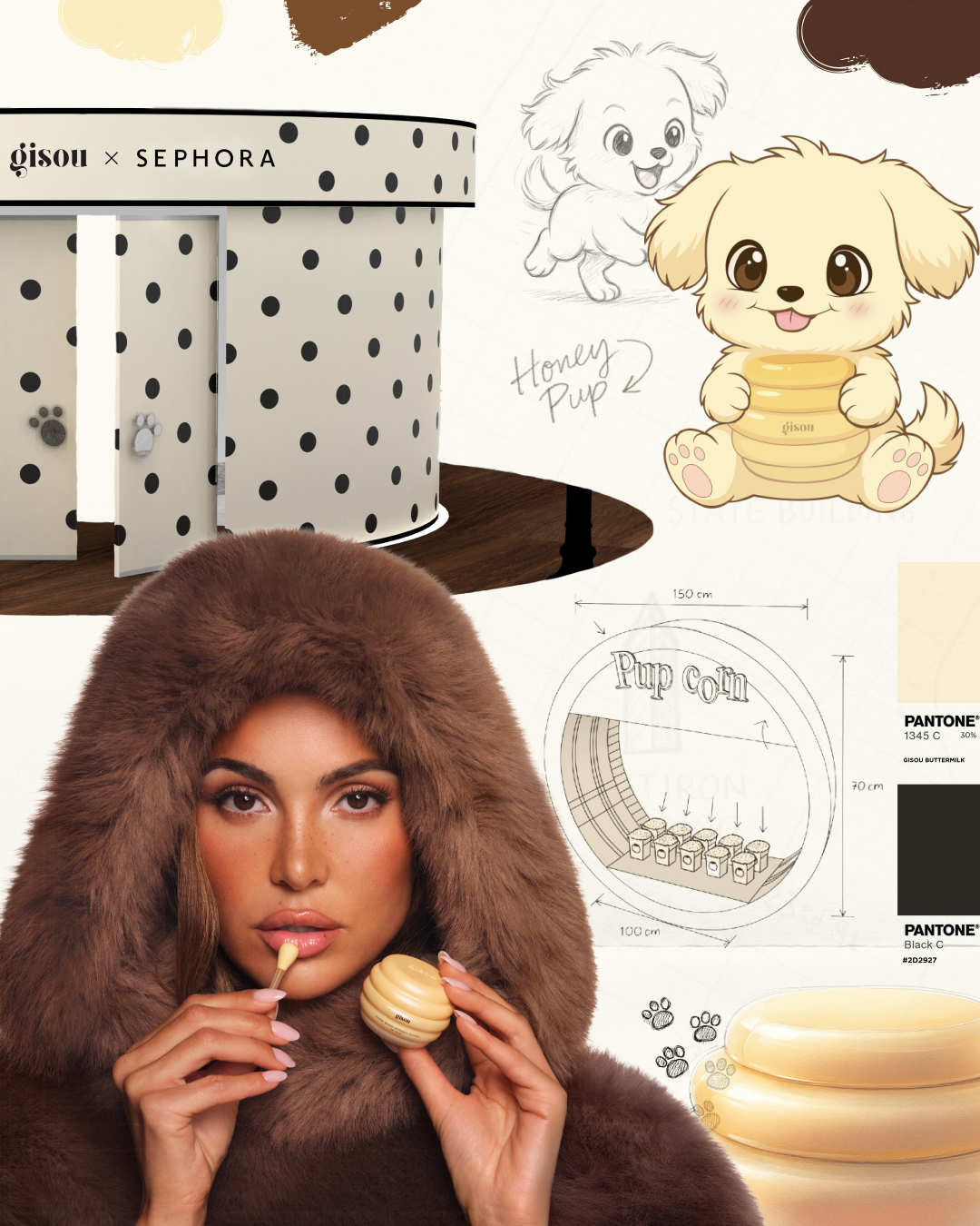 Gisou Holiday “Pup-Up”
