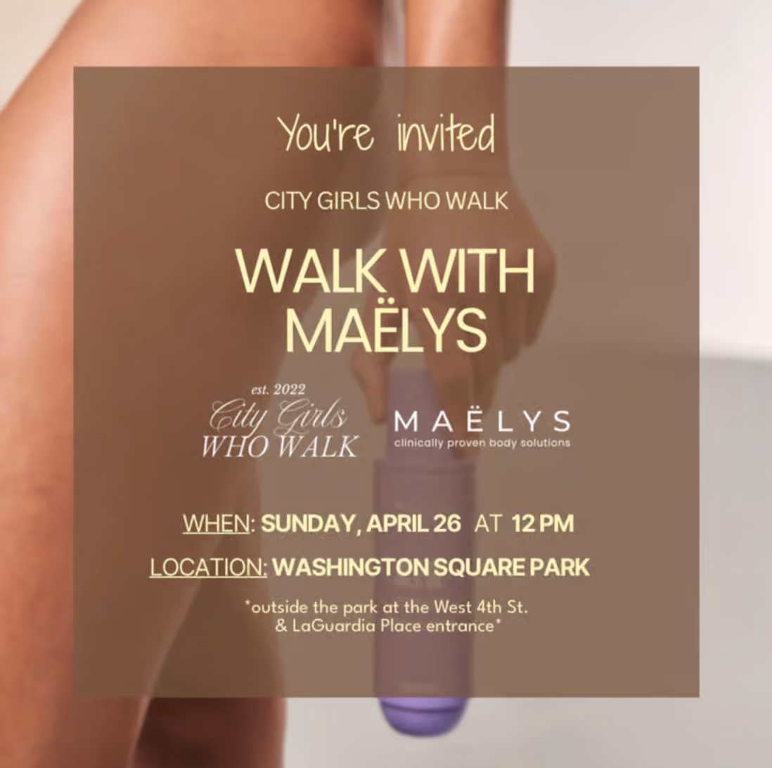 City Girls Who Walk MAËLYS Walk