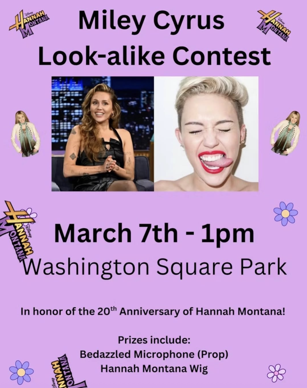 Miley Cyrus Look-alike Contest