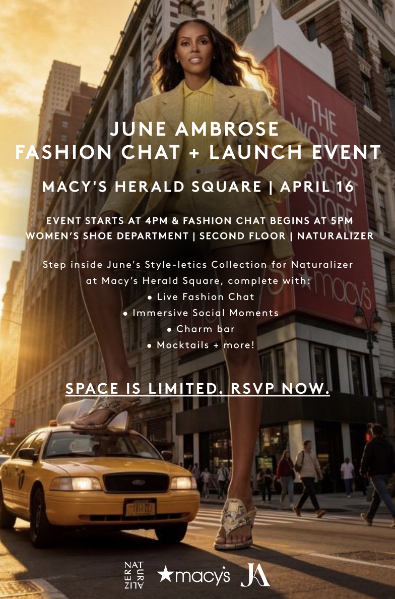 June Ambrose x Naturalizer VIP Launch Event