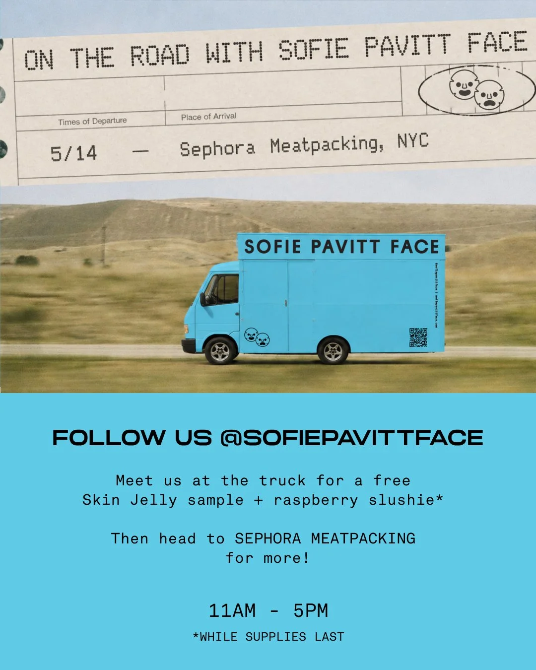 Sofie Pavitt Face Skin Jelly Tour