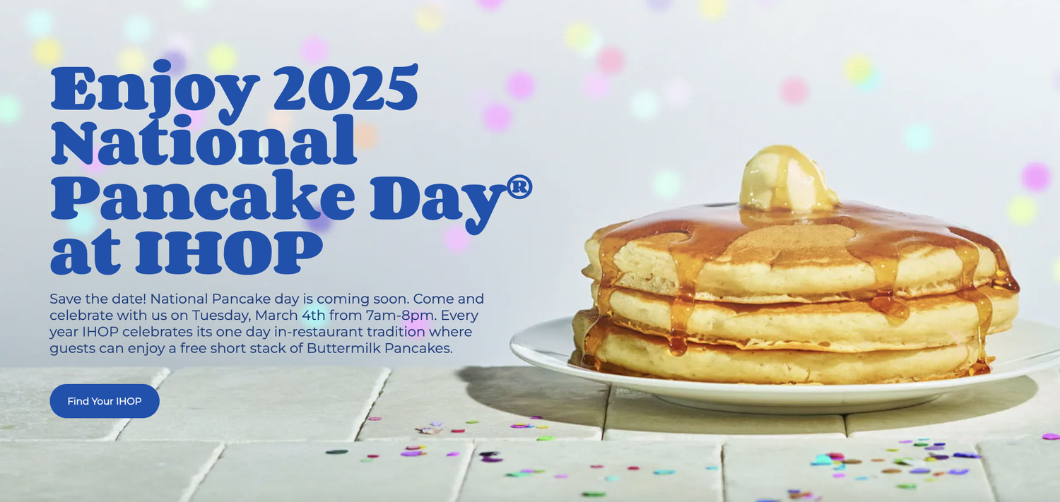 IHOP National Pancake Day