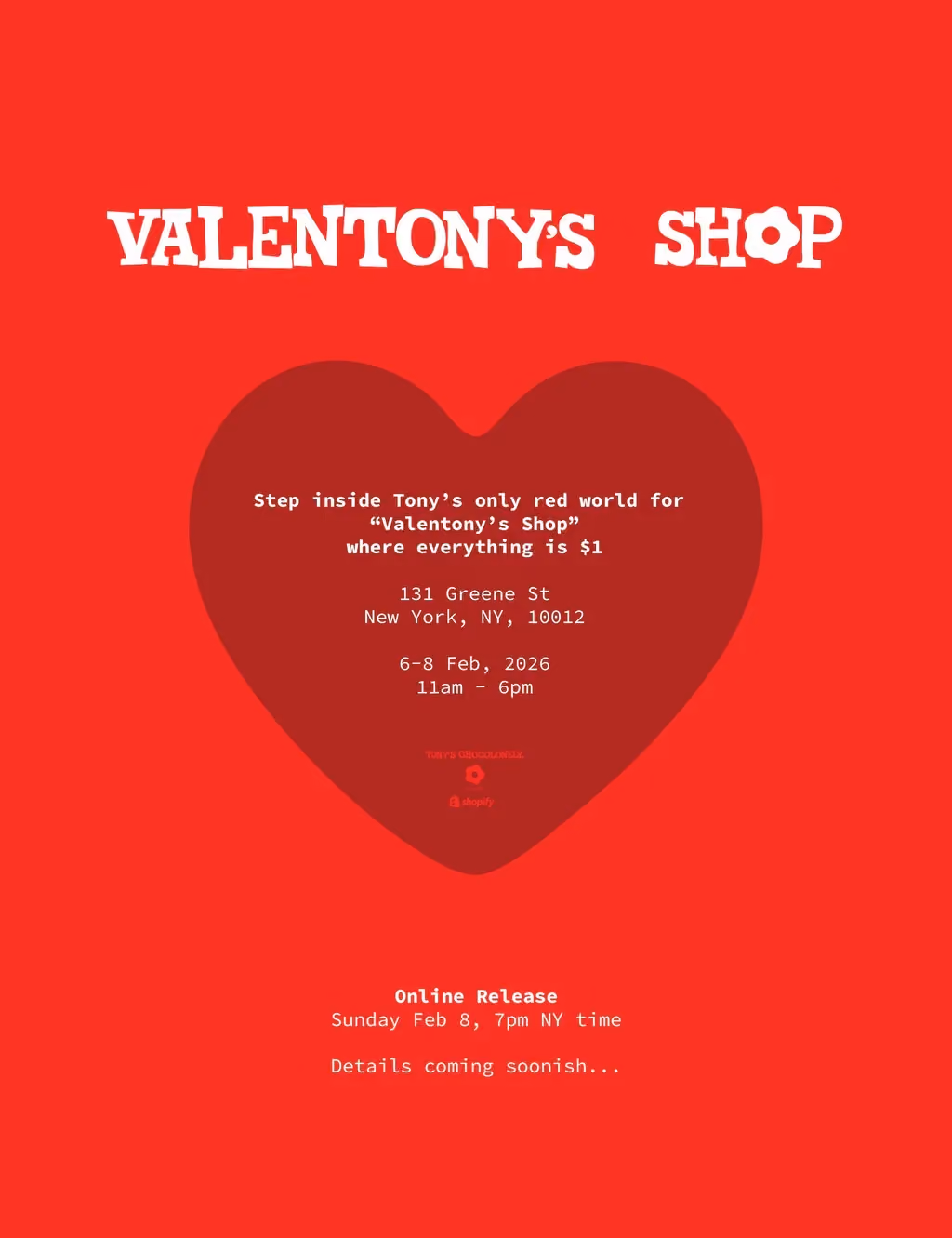 Valentony's Shop: Cj Hendry x Tony’s Chocolonely