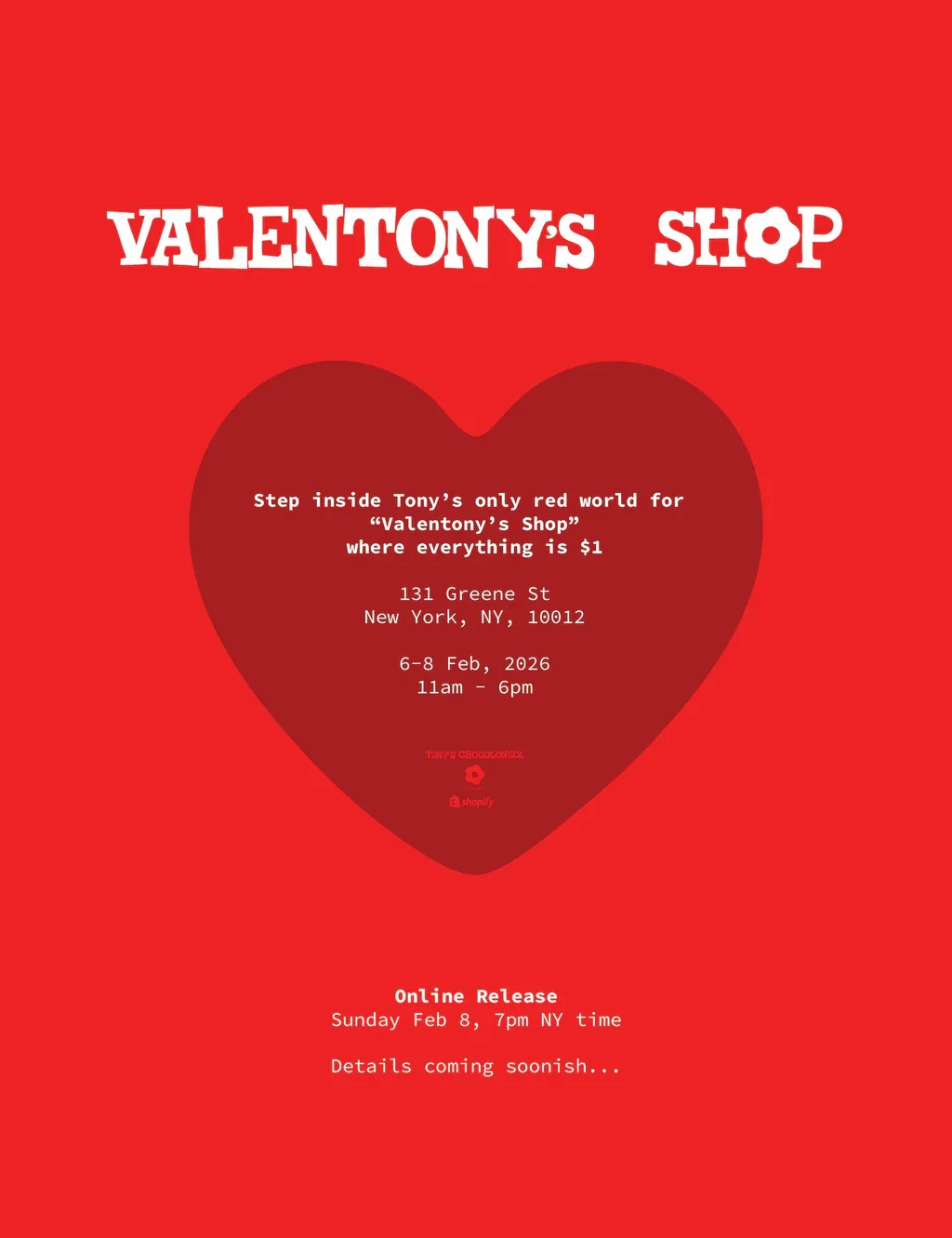 Valentony's Shop: Cj Hendry x Tony’s Chocolonely