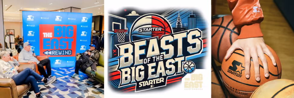 Starter x Macy's x Big East Rewind Podcast