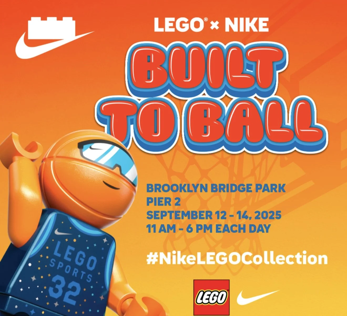 LEGO x Nike Built to Ball Experience