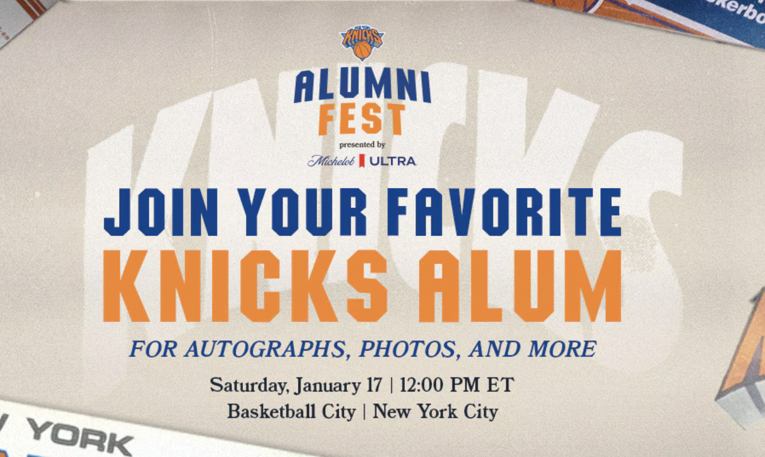 New York Knicks Alumni Fest