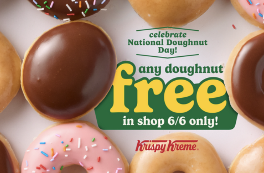 Krispy Kreme National Doughnut Day