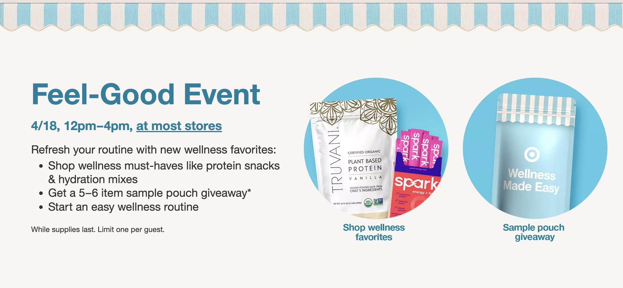 Target Feel-Good Event