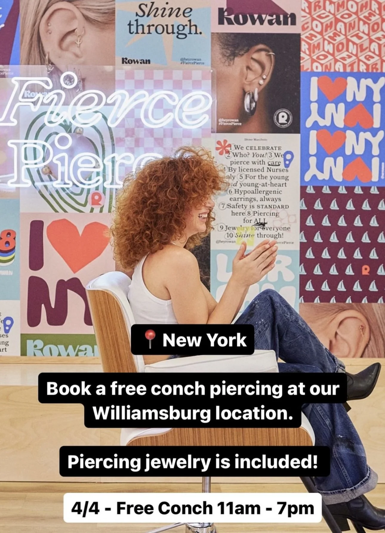 Rowan Free Piercings