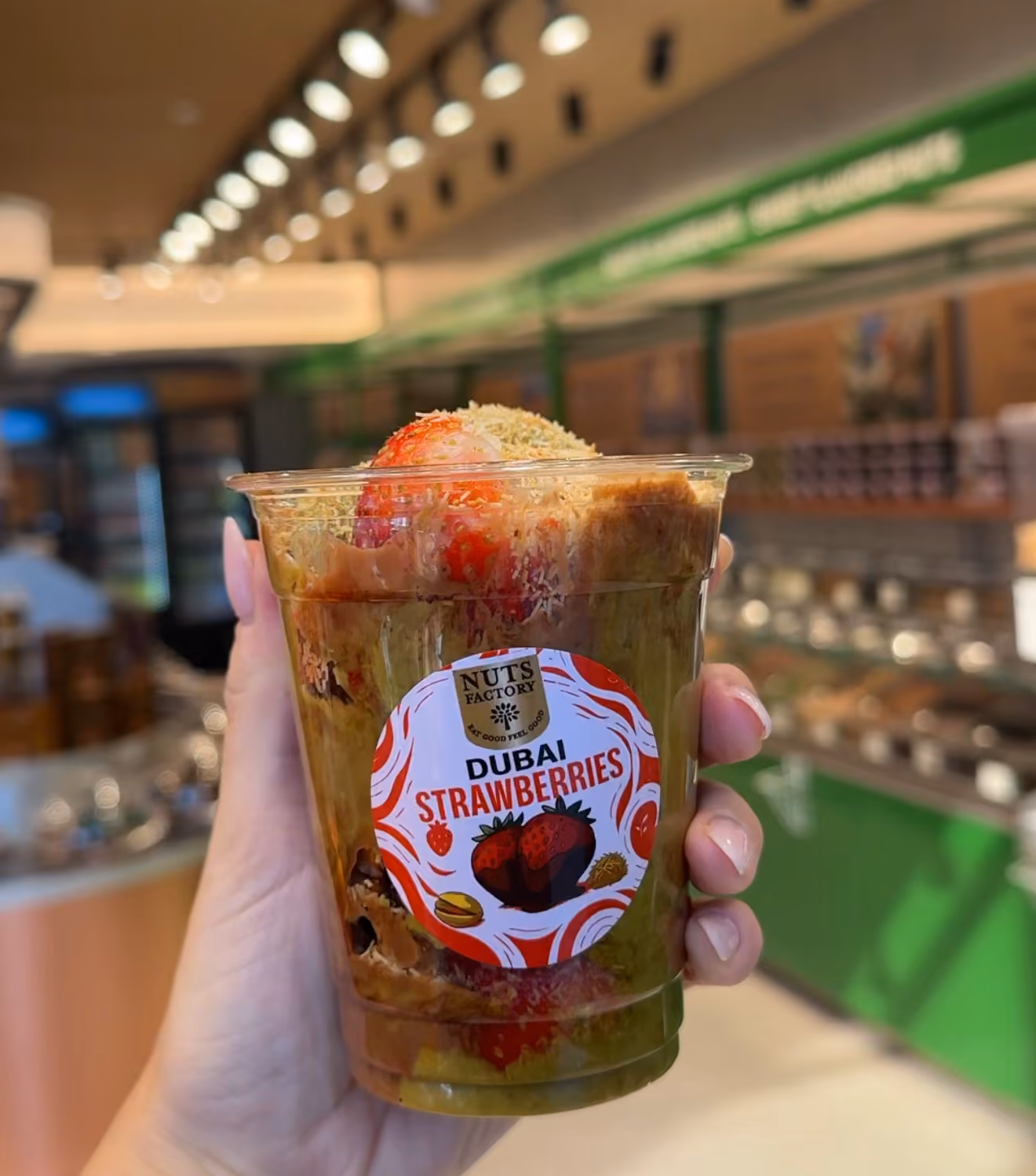 The Nuts Factory Free Dubai Strawberry Cups