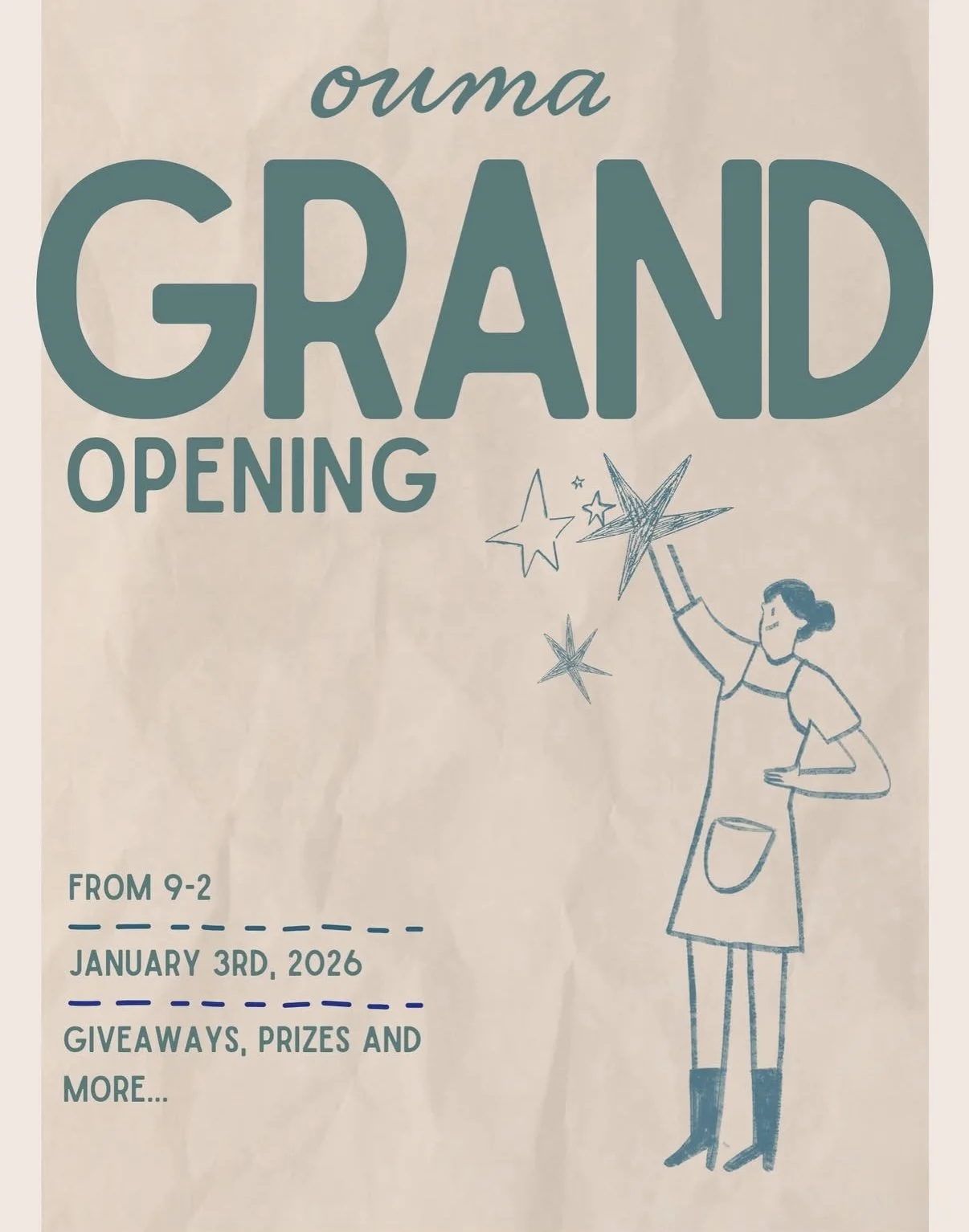 Ouma Grand Opening