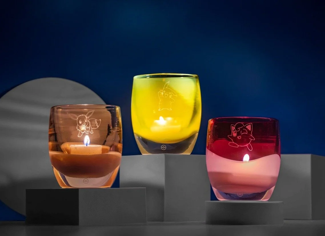 glassybaby x Pokémon Collect the Glow Pop-Up