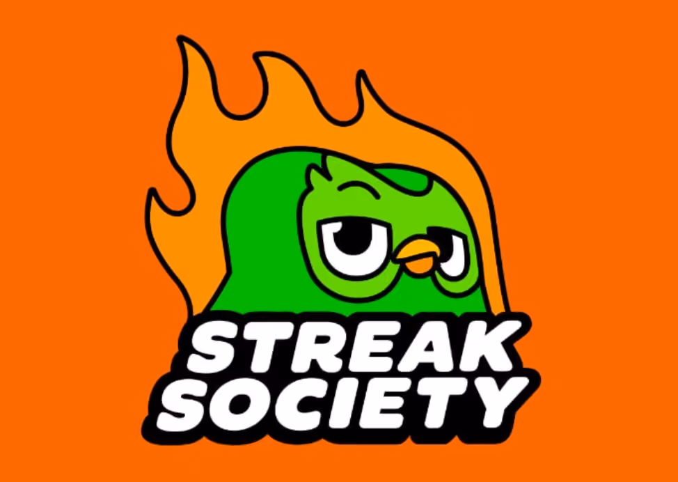 Duolingo Streak Society Pop-Up