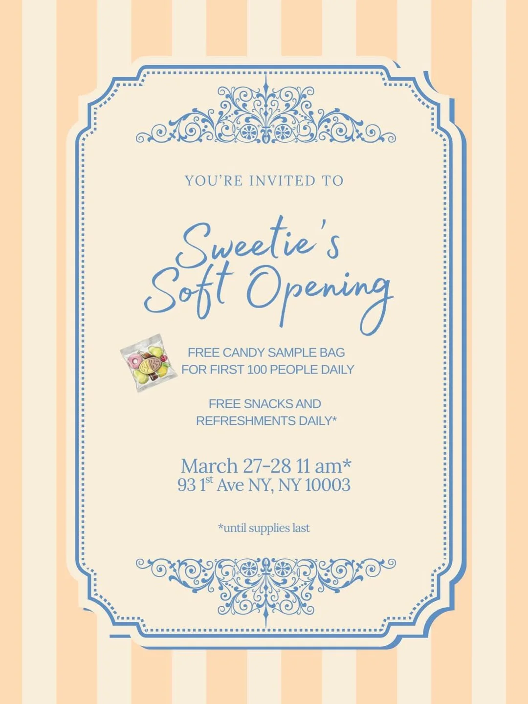 Sweetie's Candy Soft Opening