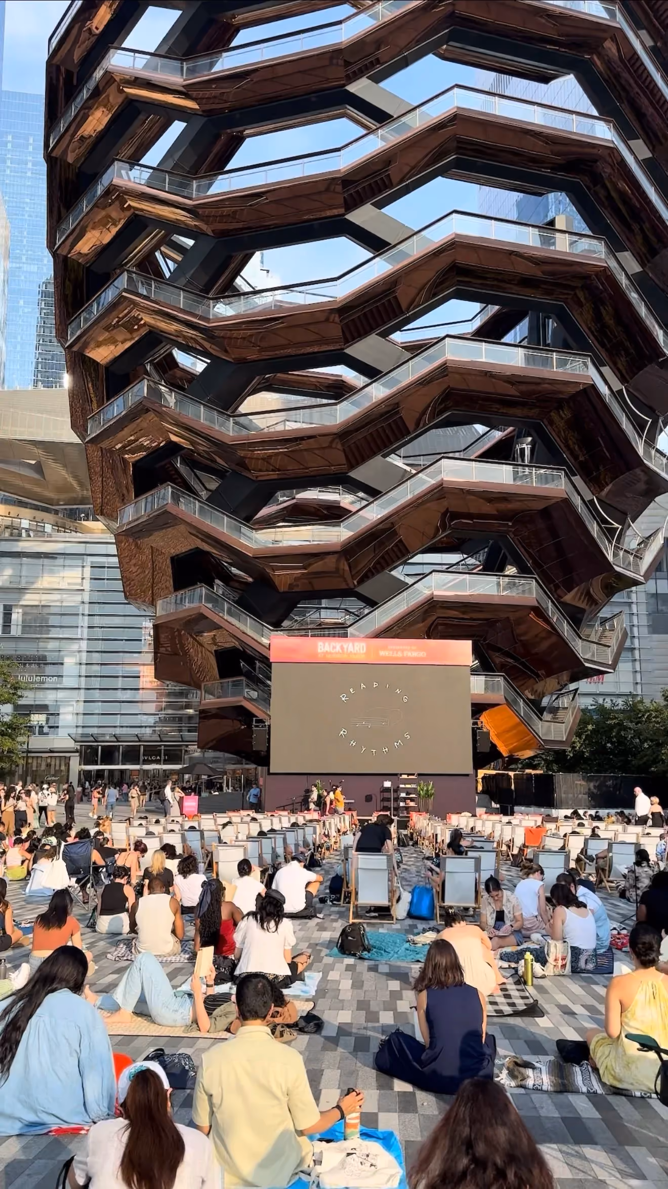 Reading Rhythms at HudSon Yards June 10