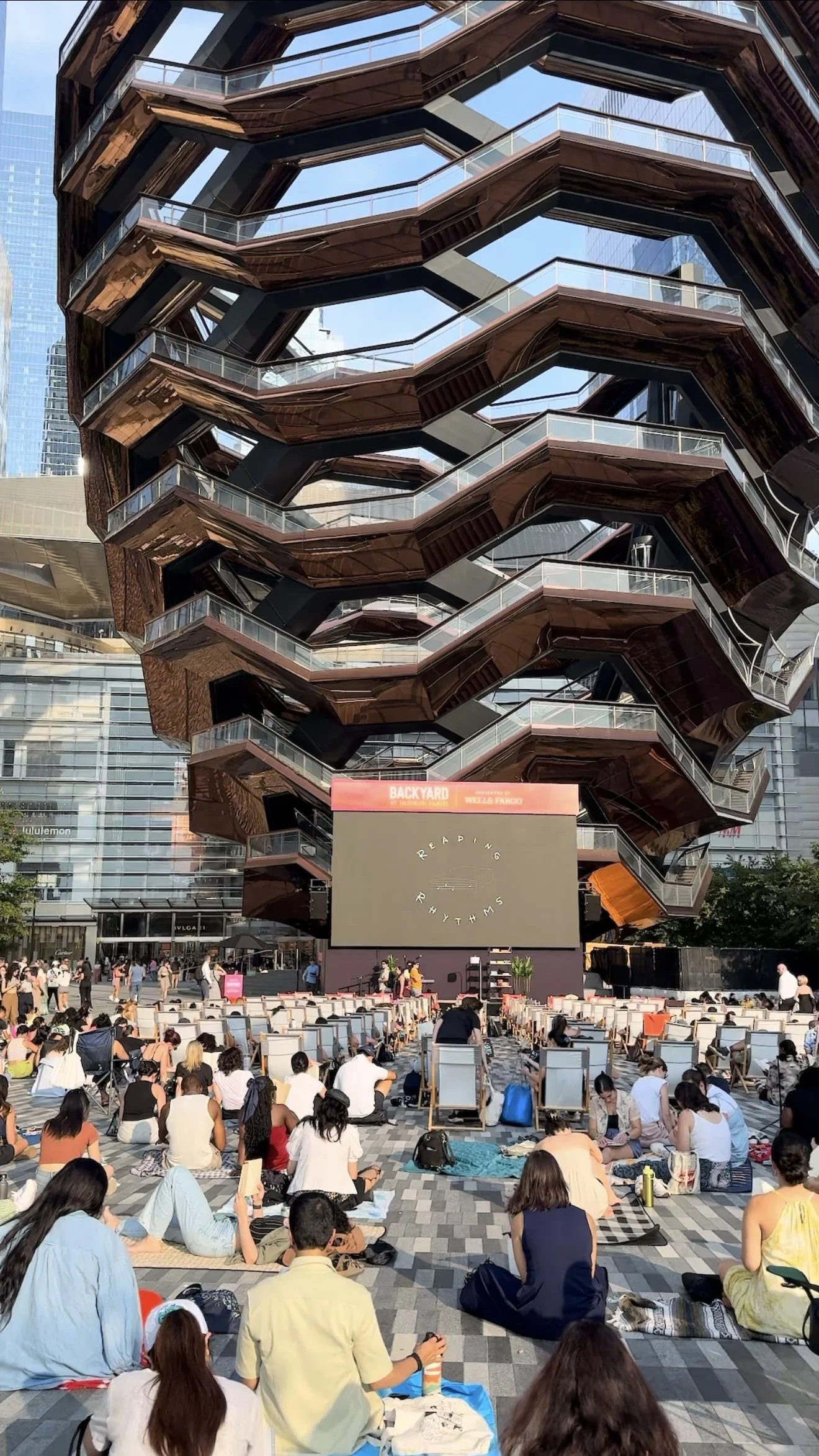 Reading Rhythms at HudSon Yards June 10