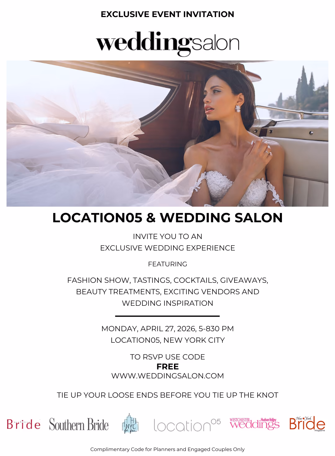Wedding Salon NYC April 27
