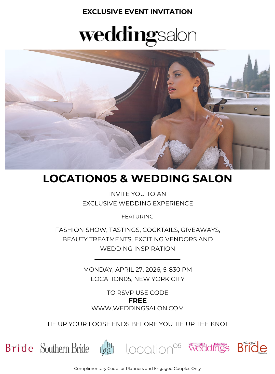 Wedding Salon NYC April 27