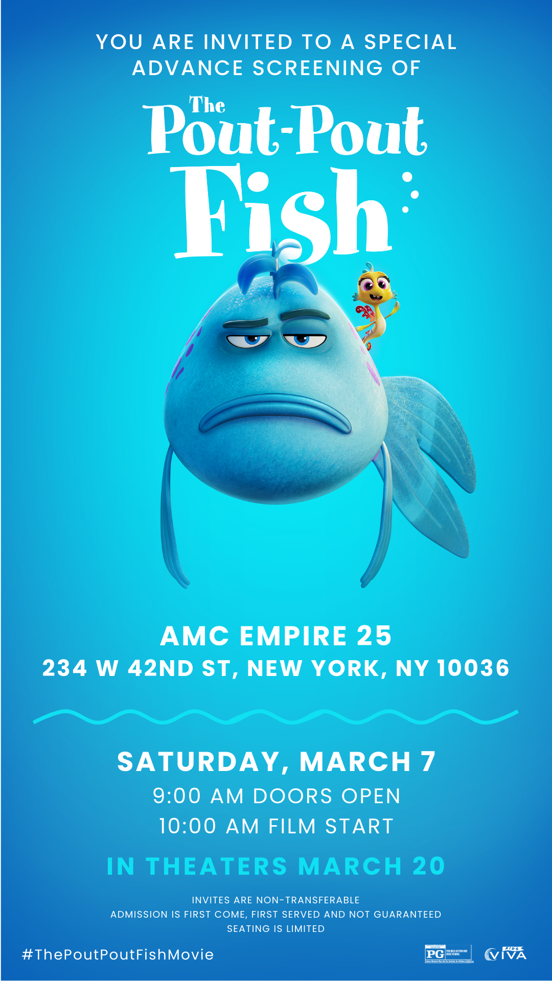 THE POUT POUT FISH Advance Screening
