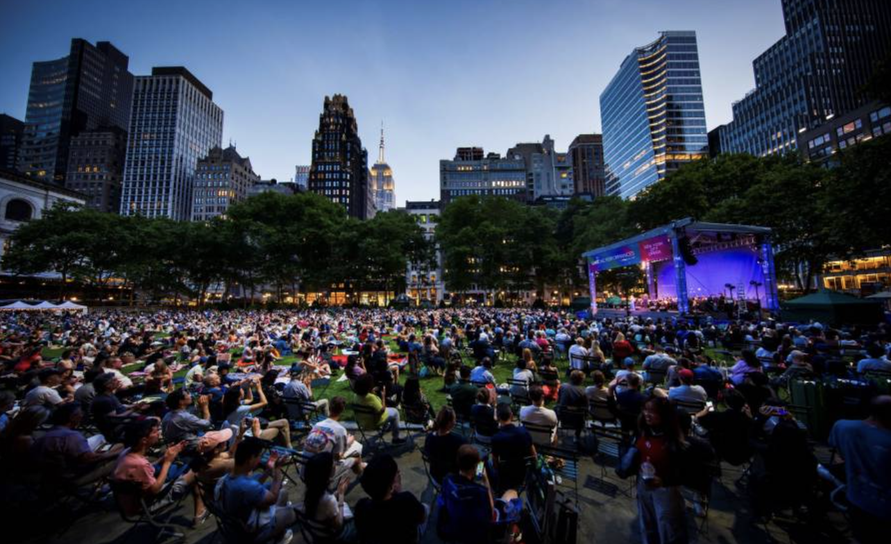 Bryant Park Picnic Performances