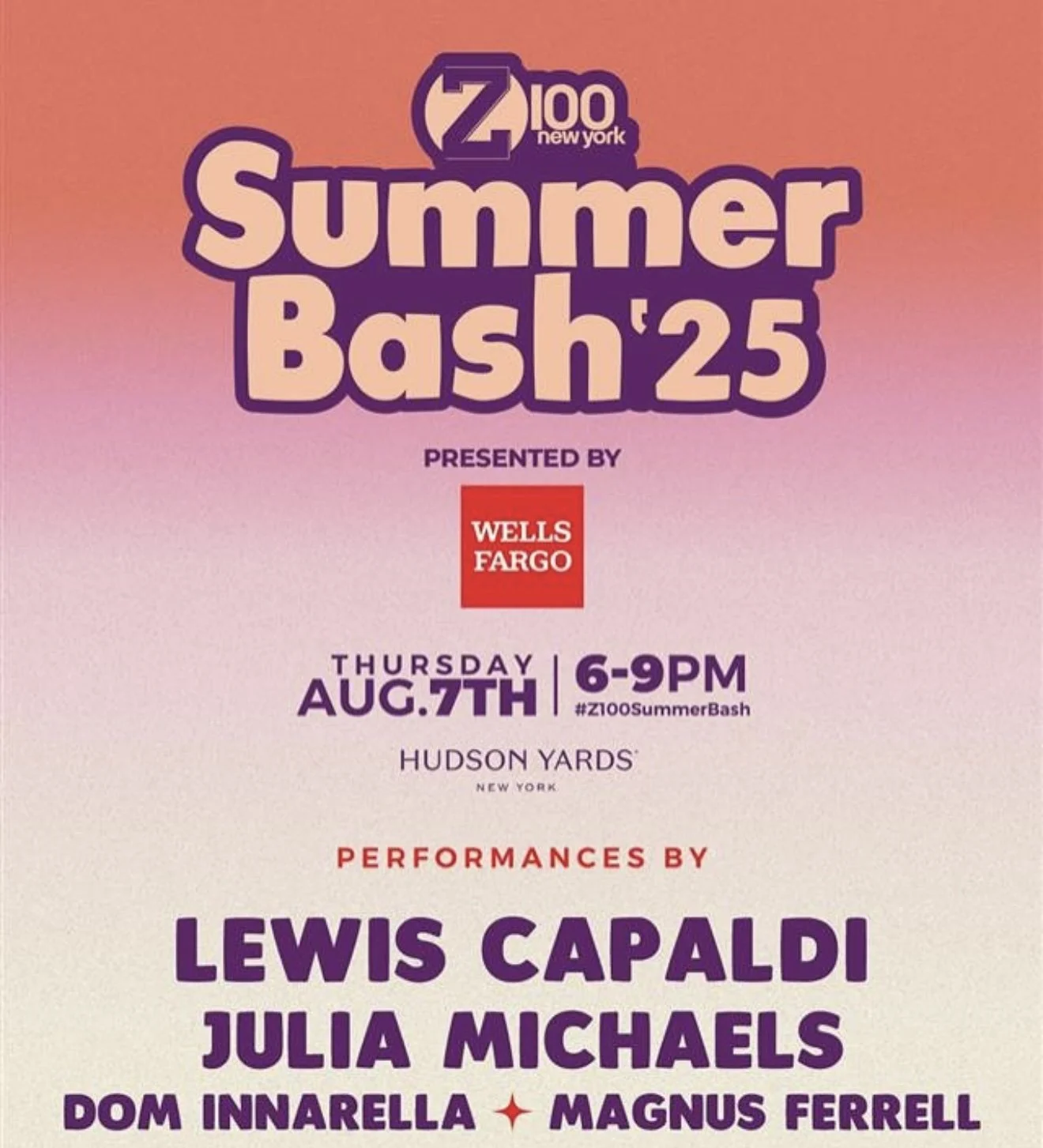 Z100 Summer Bash