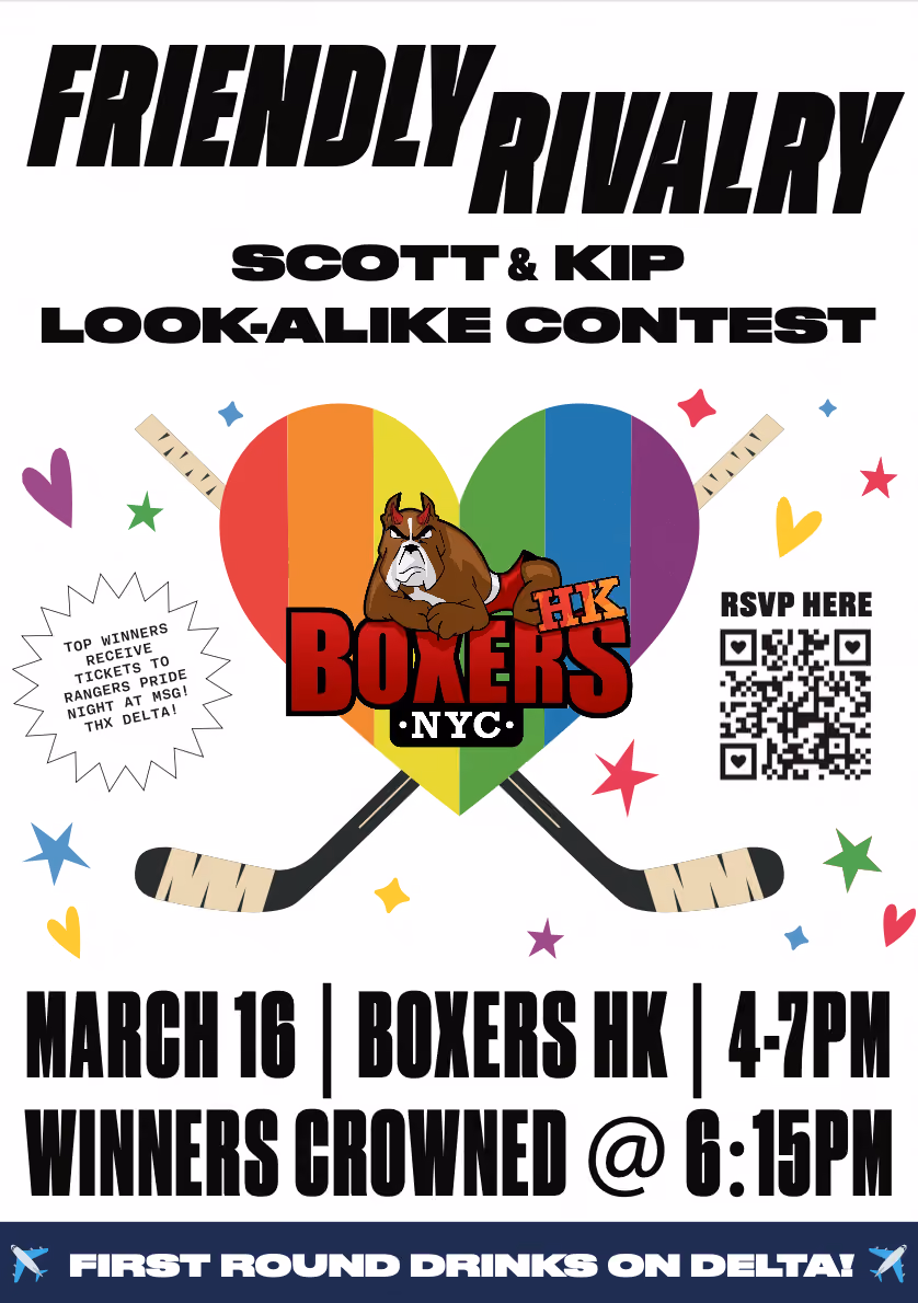 Friendly Rivalry Scott and Kip Lookalike Contest