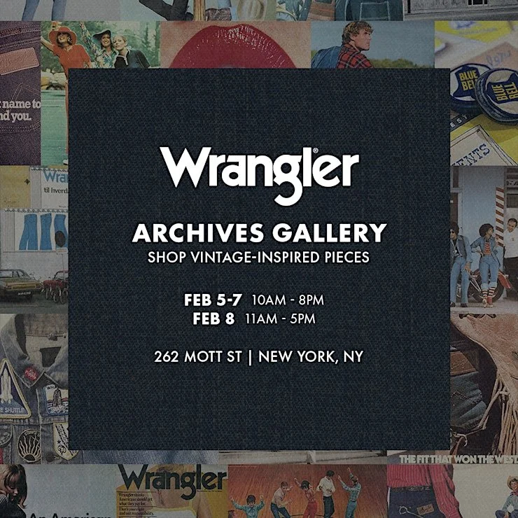 Wrangler Archives Gallery & Pop-Up Shop