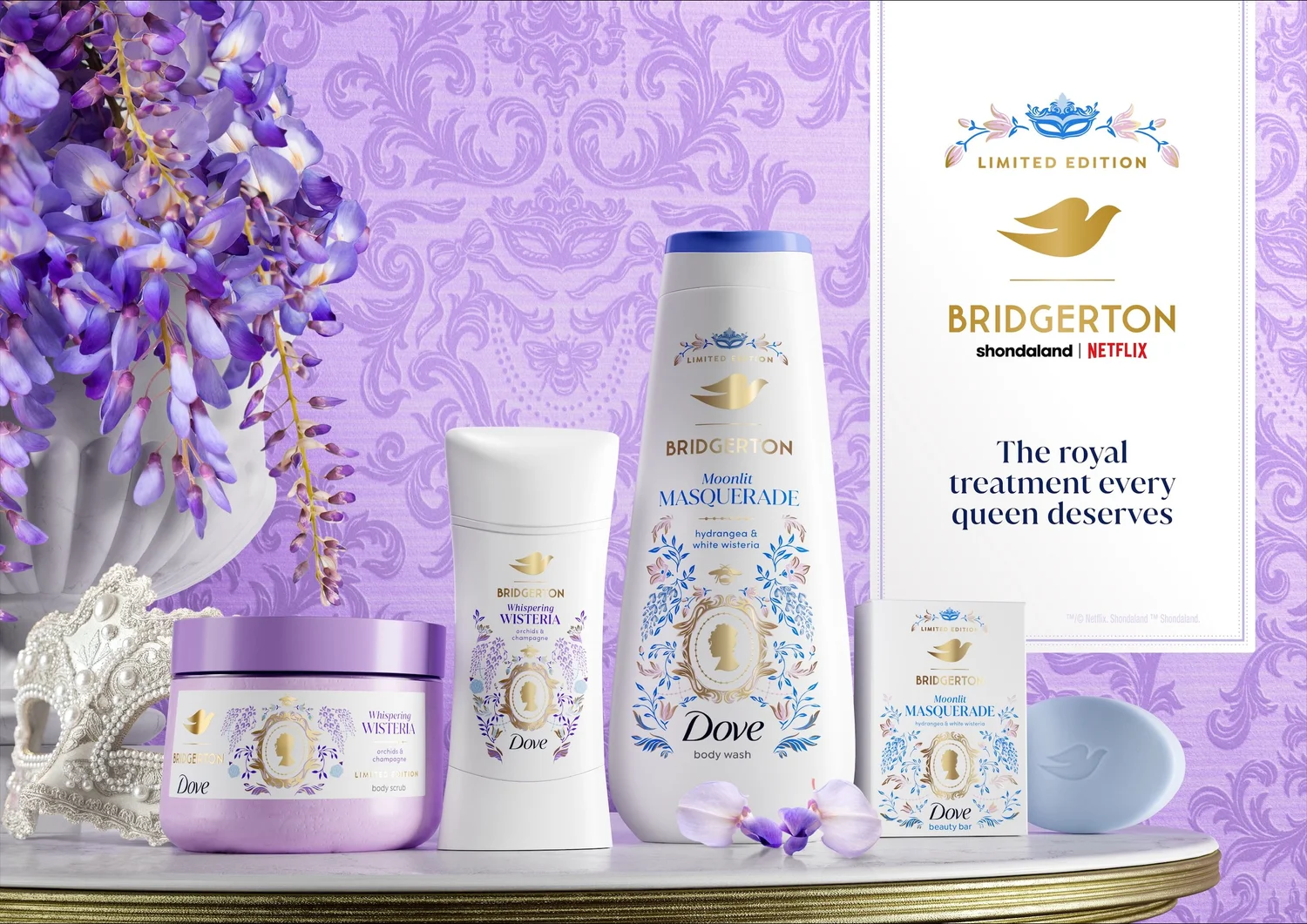 Bridgerton x Dove in Grand Central