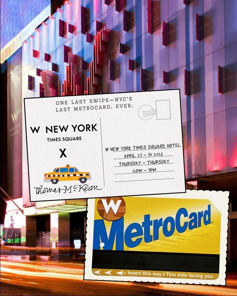 Thomas McKean Metrocard Art Pop-Up