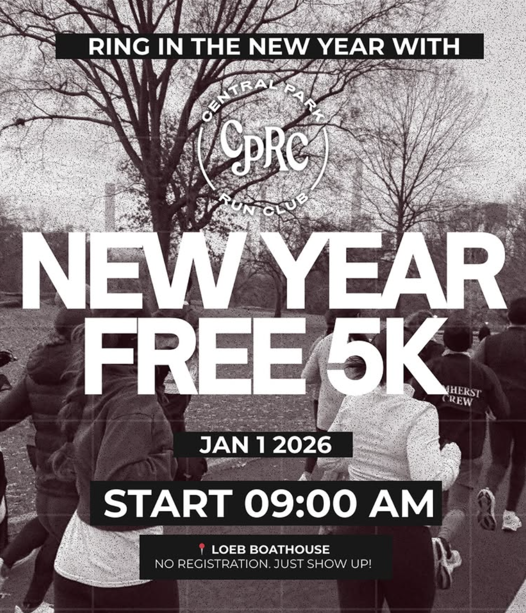 Central Park Run Club 2026 New Years 5K
